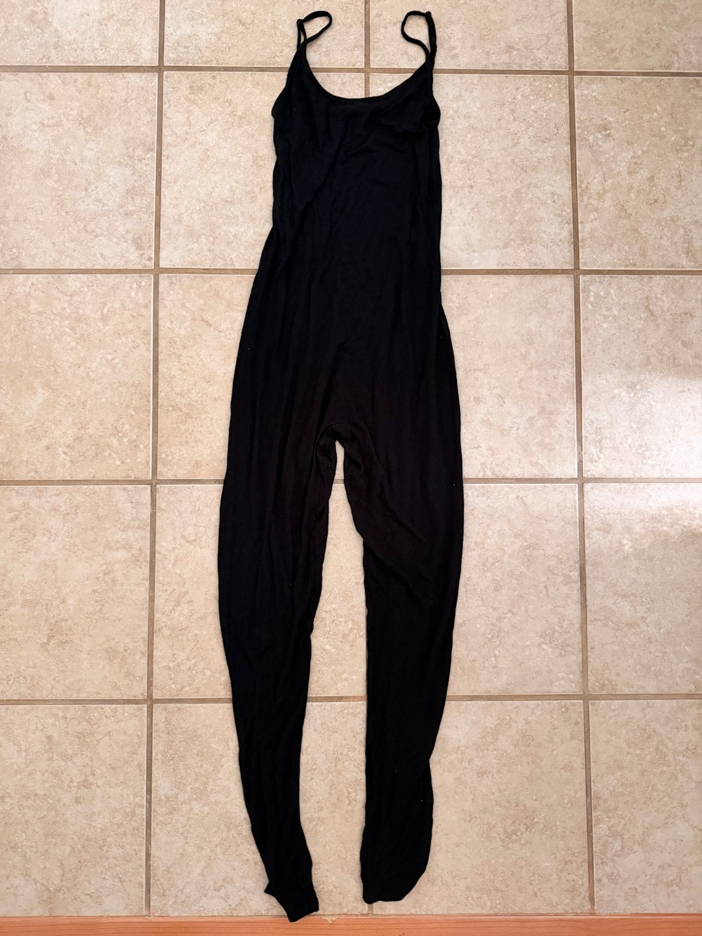 EUC Fashion Nova Black Spaghetti Strap Jumpsuit